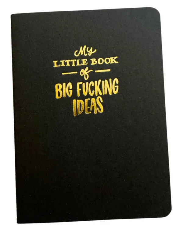 My Little Book Of Big Fucking Ideas | Foil Blank Notebook (Small)