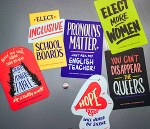 Elect Inclusive School Boards Sticker