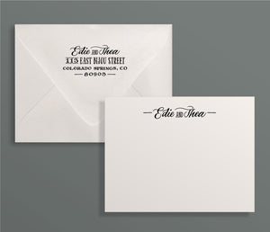 Union Custom Letterpress Stationery Suite