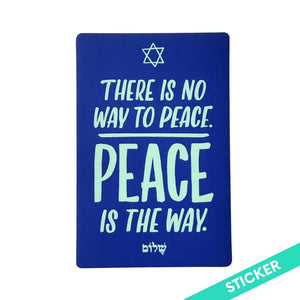 Peace is the Way Sticker by Ladyfingers