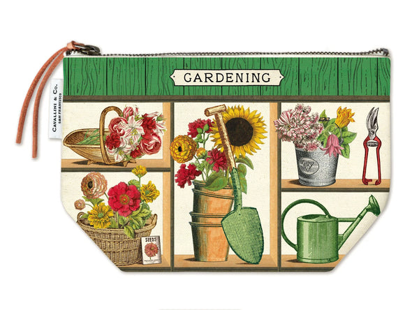 Gardening Vintage Pouch by Cavallini