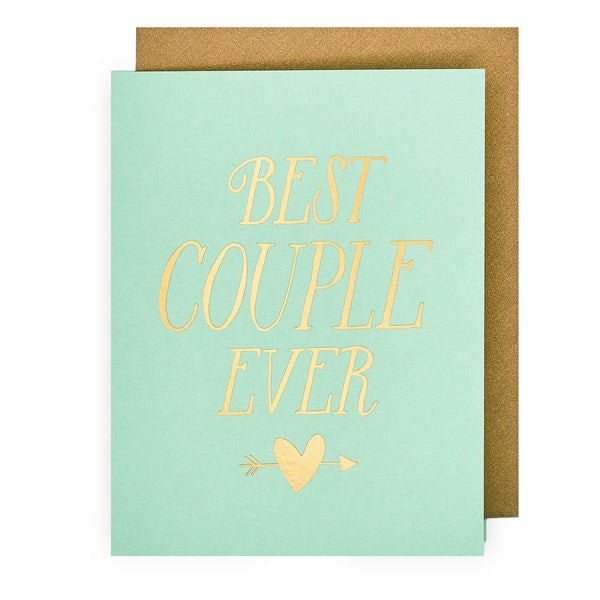 Best Couple Wedding Card by The Social Type