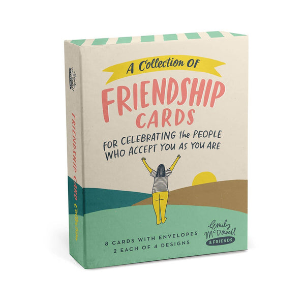 Friendship/Encouragement Cards, Box of 8 Assorted by Em & Friends