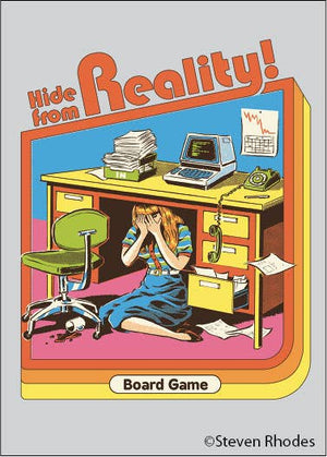 Hide from Reality Board Game- Magnet by Ephemera