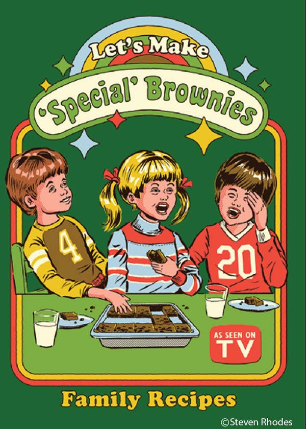 Let's make 'Special' Brownies...Magnet by Ephemera