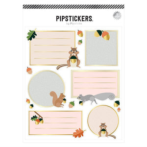 Squirrelled Away Labels by Pipsticks