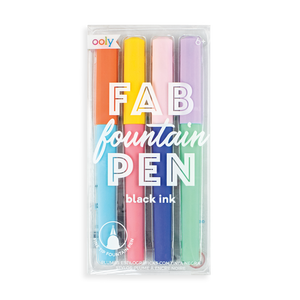 fab fountain pens - set of 4