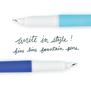 fab fountain pens - set of 4