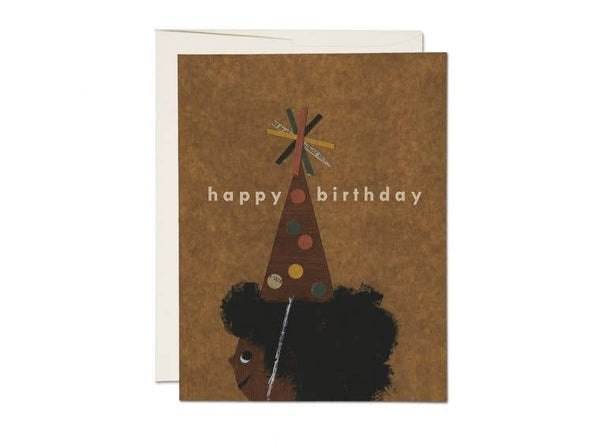 Afro Birthday by Red Cap Cards