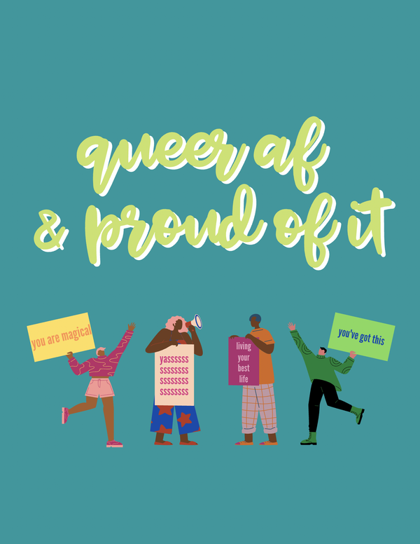 Queer AF by Cards by Dé