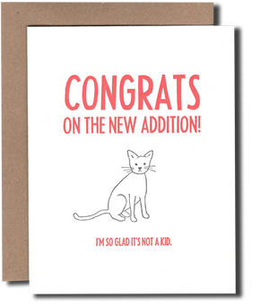 Congrats Cat by Power and Light Press