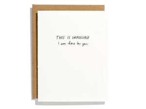 This Is Impossible by Shorthand Press