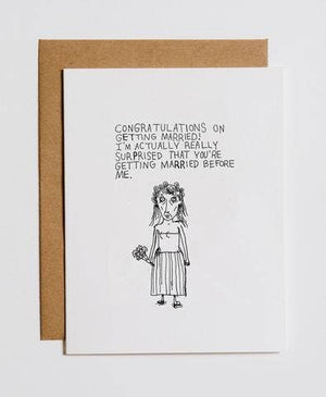 Married Before Me Greeting Card