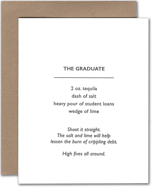 Graduation Cocktail by Power and Light Press