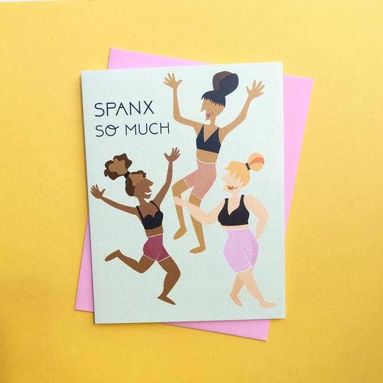 Spanx Thank You Card by Rhino Parade