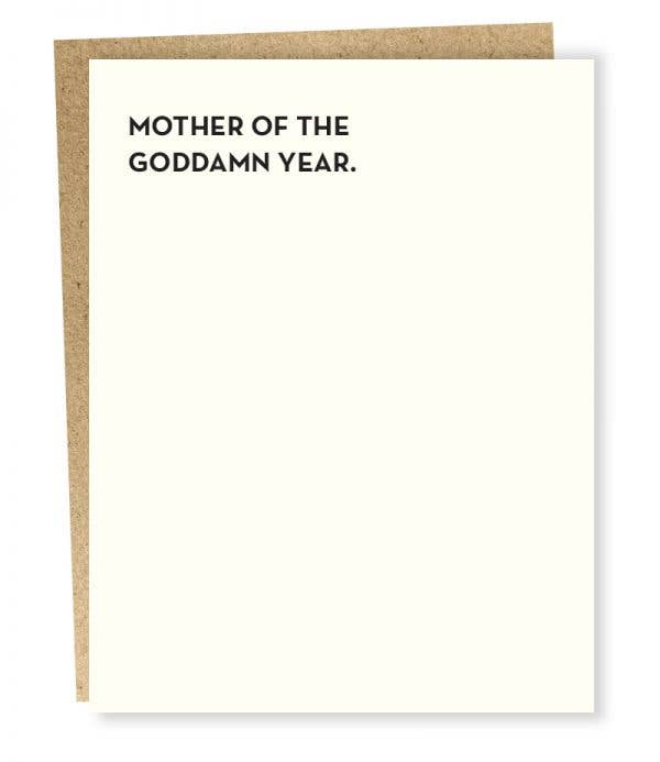 Mother Of The Year Card by Sapling Press