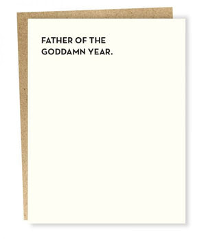 Sapling Press - #936: Father Of The Year Card