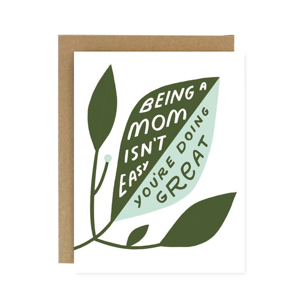 You’re Doing Great Mom Card by Worthwhile Paper