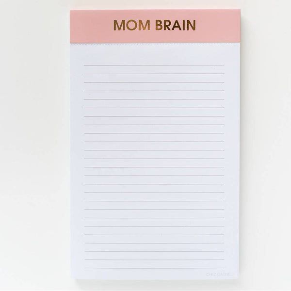 Mom Brain Notepad by Chez Gagné