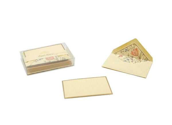 Primavera Florentine Stationery Mini Note Cards, Gift Enclosures