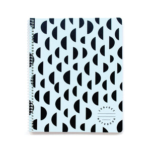 Worthwhile Paper - Half Moons Subject Notebook