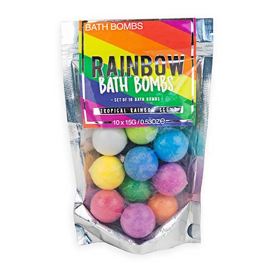 Rainbow Bath Bombs by Gift Republic