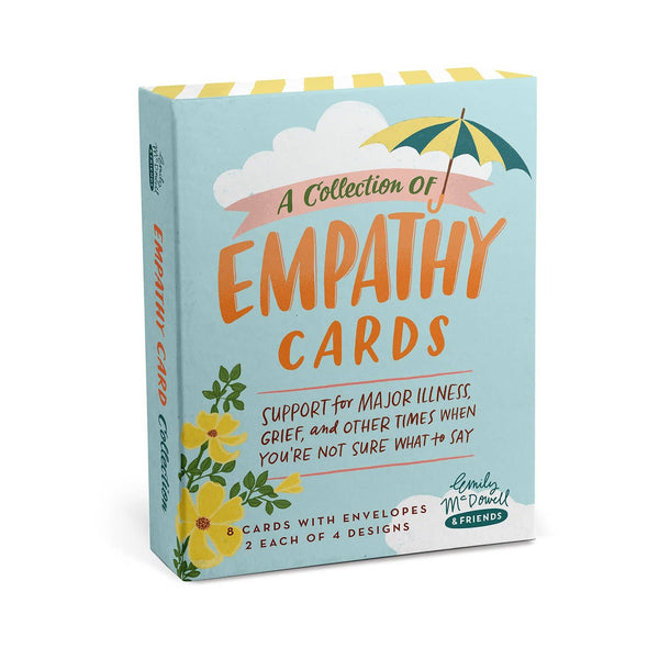Empathy Cards, Box of 8 Assorted  by Em & Friends