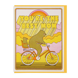 Best Mom Biking Bears by Lucky Horse Press