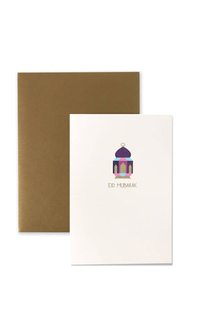 Solitaire Lantern Card by Hello Holy Days!