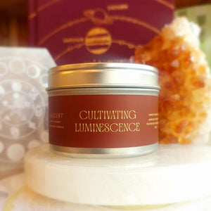 4oz Crescent Candle by Cultivating Luminescence