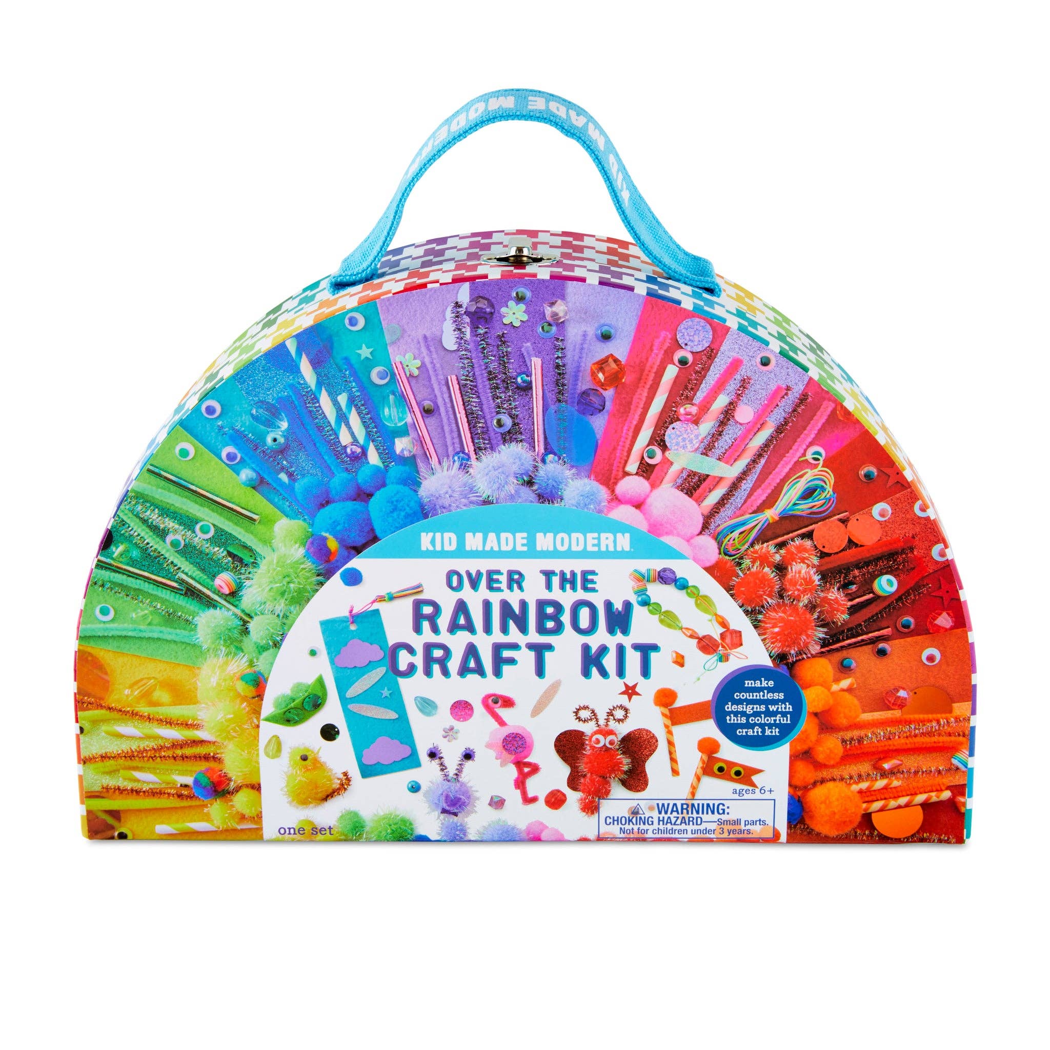 Rainbow Colours Felt Balls (Pack of 56) Craft Supplies