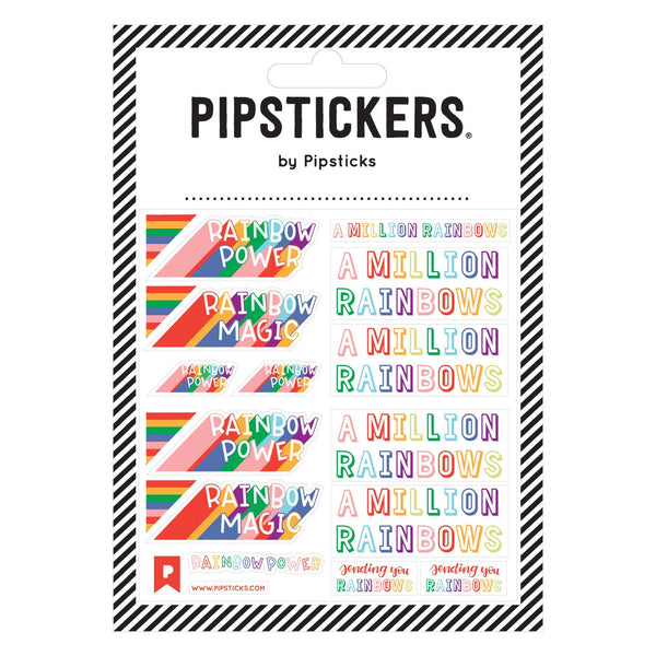 Rainbow Power Sticker by Pipsticks