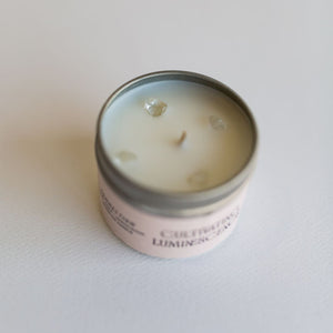 2oz. Connection Candle with Clear Quartz by Cultivating Luminescence
