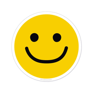 Smiley Yellow Sticker by Seltzer Goods