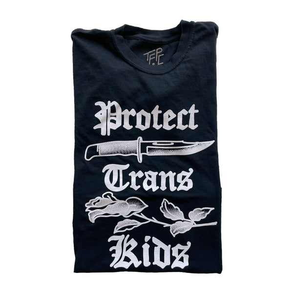 Protect Trans Kids Shirt by Transfigure Print Co.