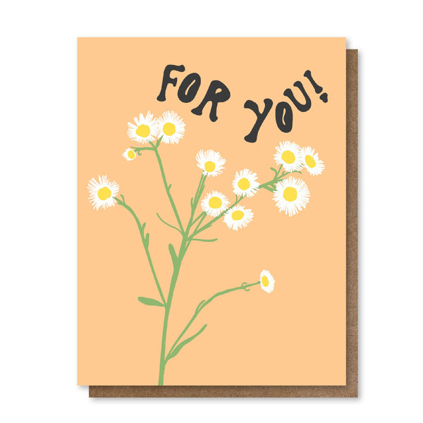 Flowers For You Card by Hills & Holler