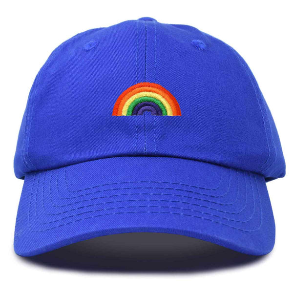 Rainbow Baseball Cap Womens Hats Cute Embroidered by Dalix