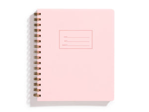 Lined Pink Lemonade Standard Notebook by Shorthand Press