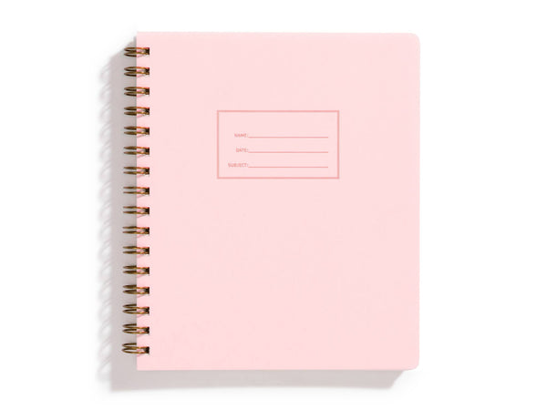 Lined Pink Lemonade Standard Notebook by Shorthand Press