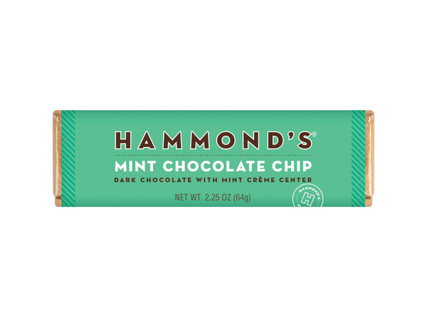 Mint Choc Chip Chocolate Bar by Hammond's