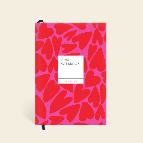 Full of Heart Lined Notebook by Papier