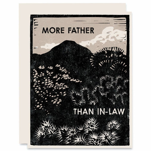 More Father than In-Law Card by Heartell Press
