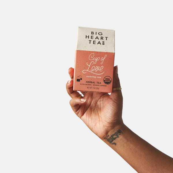 Cup of Love Tea Bags by Big Heart Tea Co.