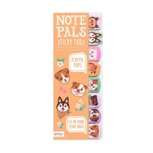 Playful Pups Note Pals Sticky Tabs by OOLY