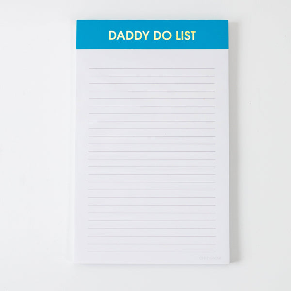 Daddy Do List Notepad by Chez Gagné