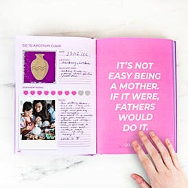 100 Things to do with Mom Bucket List Scratch Book by Gift Republic