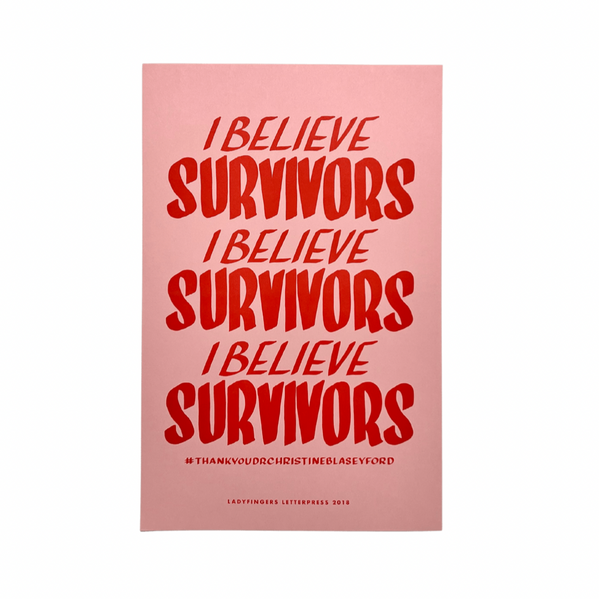 I Believe Survivors Poster (Set of 15)