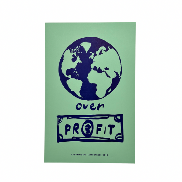 Planet Over Profit Poster (Set of 15)
