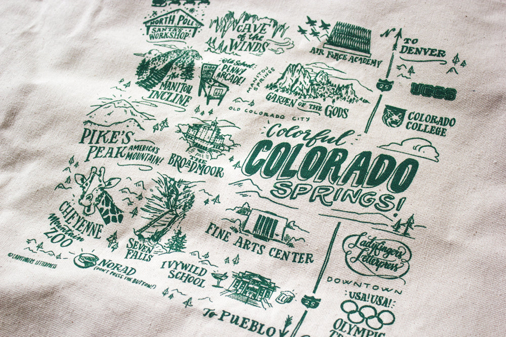 Colorado Collection Ladyfingers Letterpress