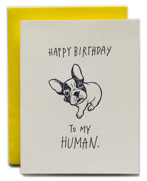 Happy Birthday To My Human - Dog Version